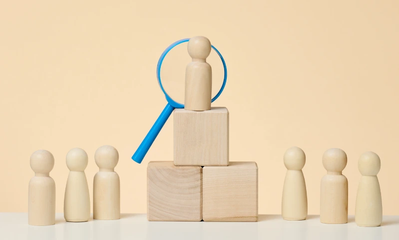 Permanent staffing illustration